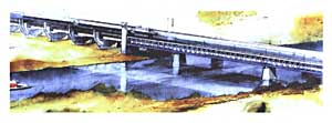 Most kanaowy - wizualizacja projektu